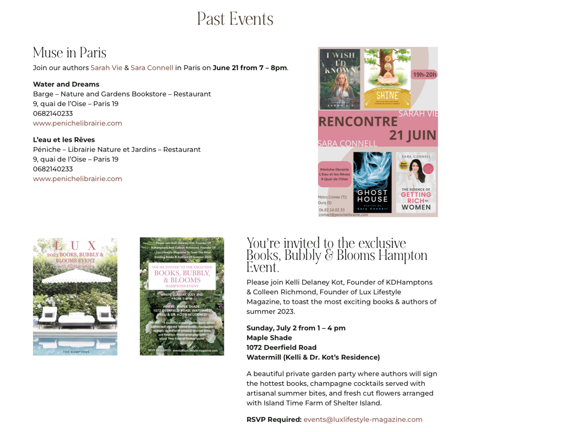 Organizational Excellence: Publishing and Author Support