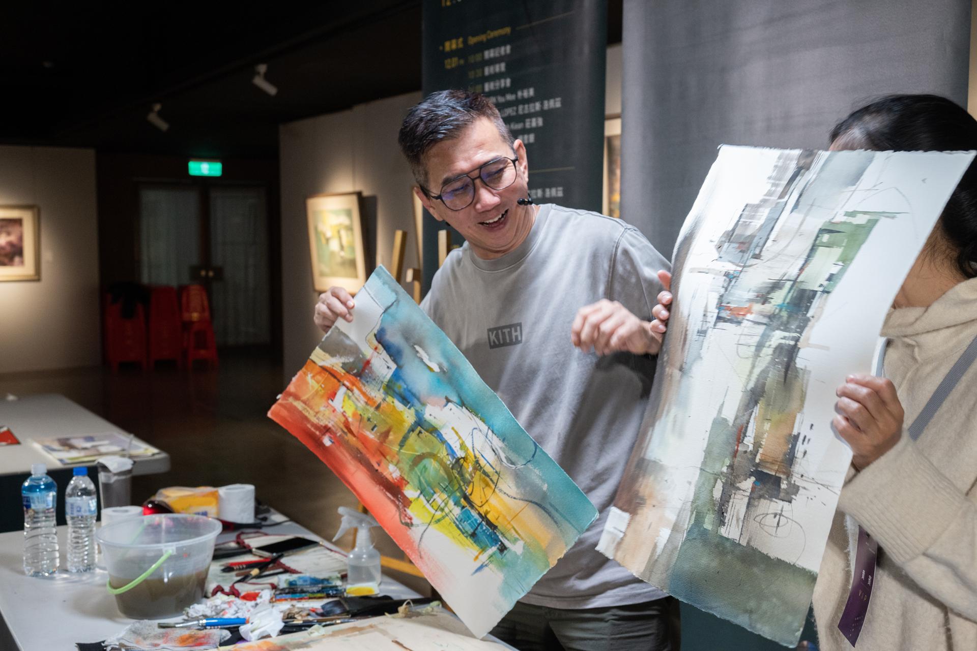 Flowing Water – Taoyuan International Watercolor Biennial