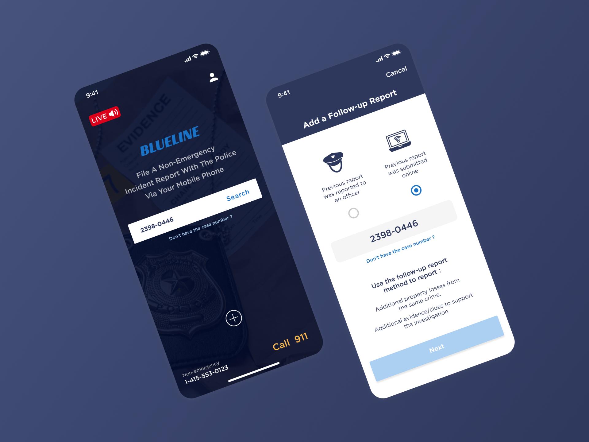 Blueline: Bridge Trust between Citizens and Law Enforcement