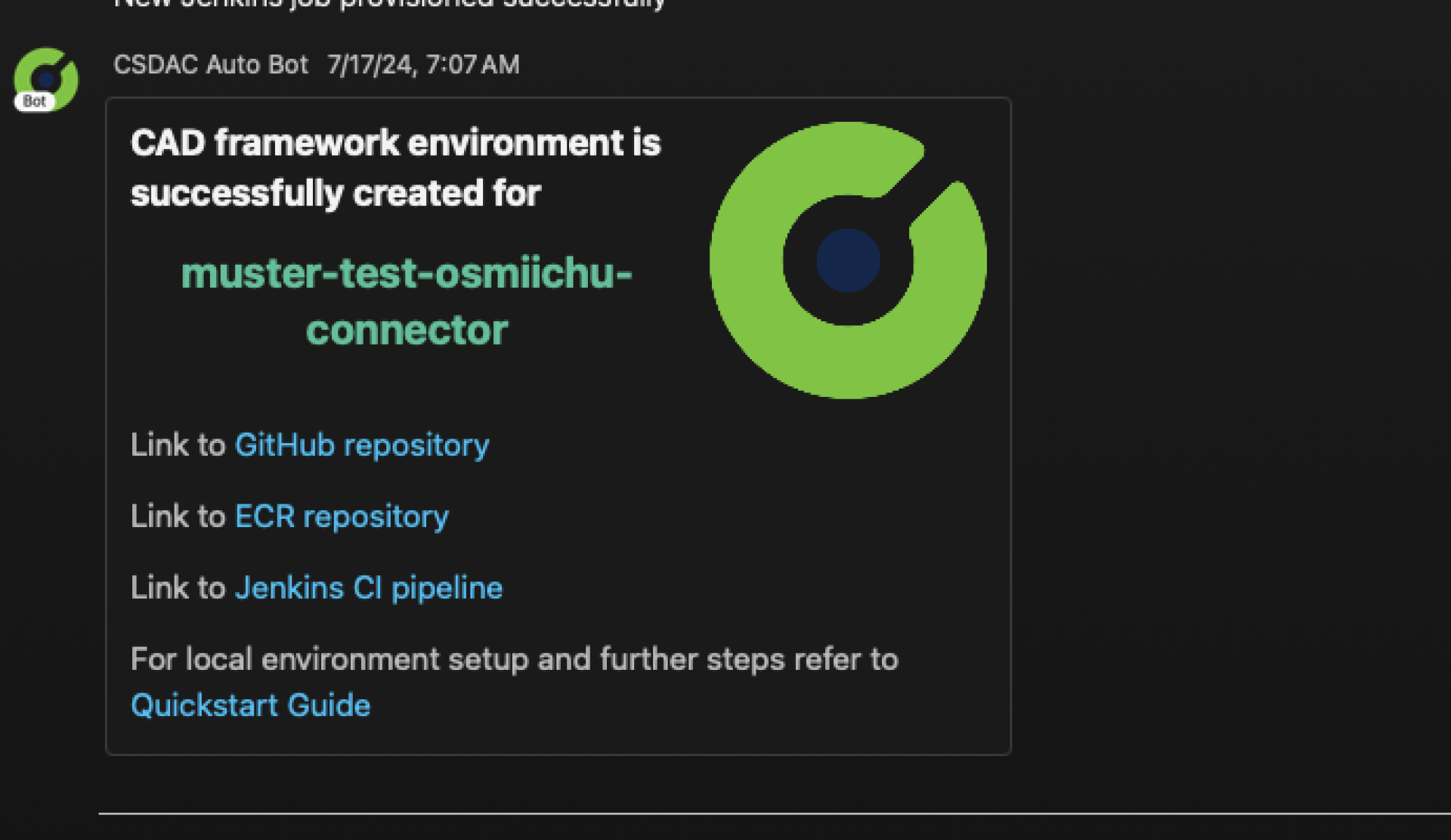Cisco Security Development Framework (CAD framework)