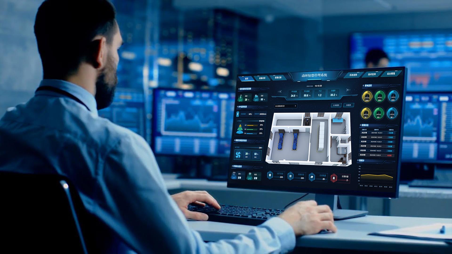 Power Environment Monitoring and Management System platform