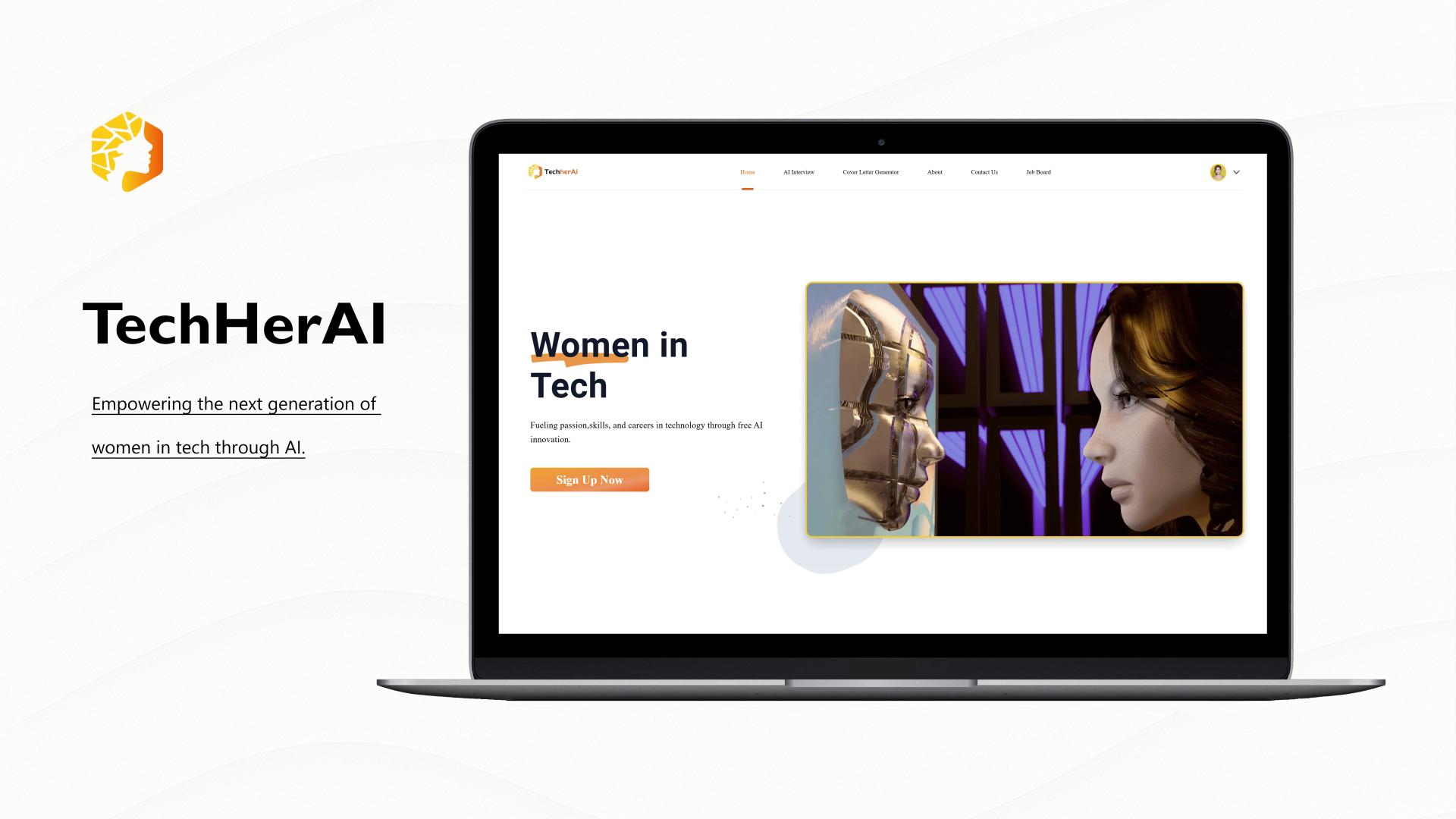 TechHerAI: AI-Driven Tools to Empower Women in Tech