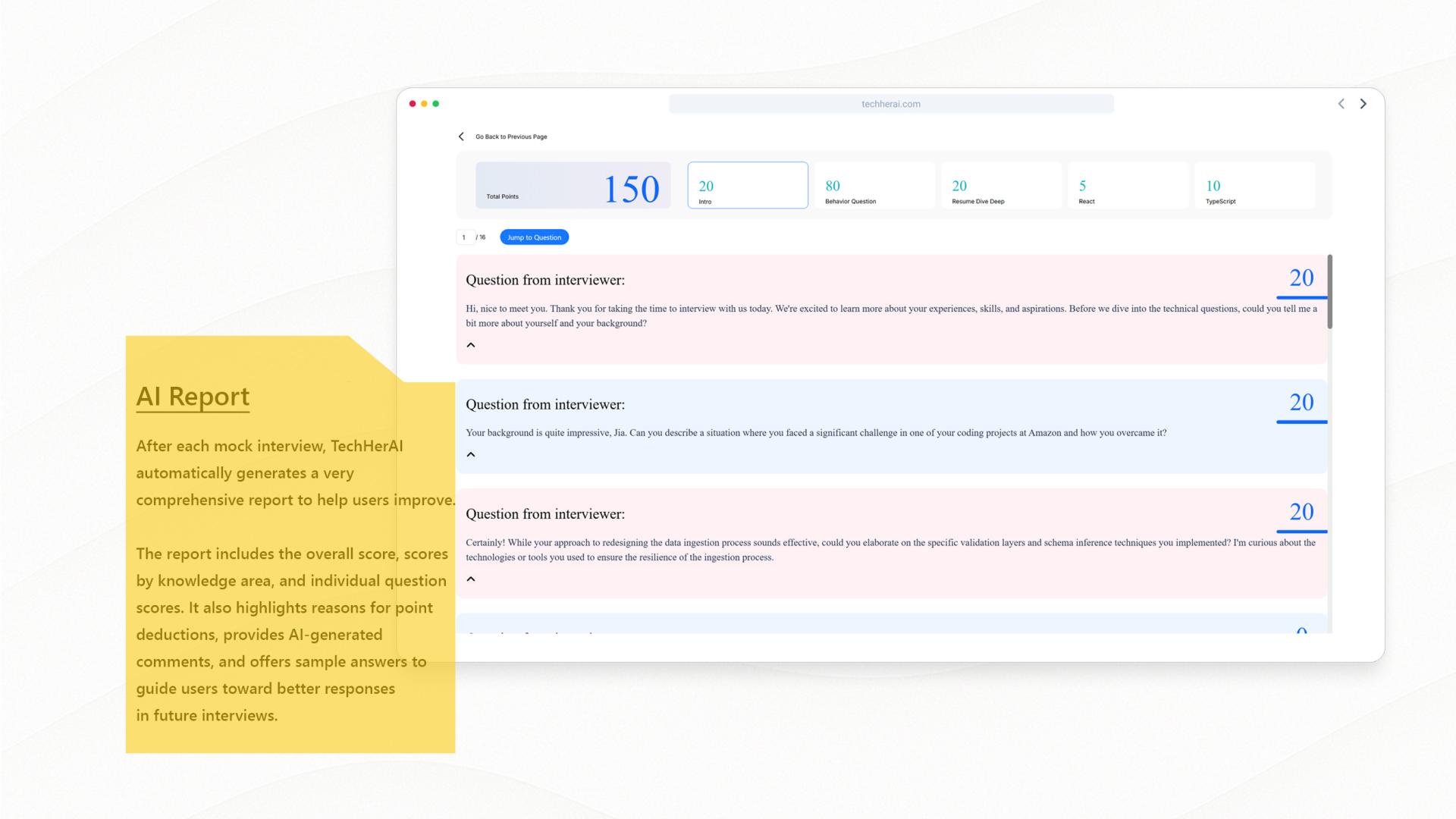 TechHerAI: AI-Driven Tools to Empower Women in Tech