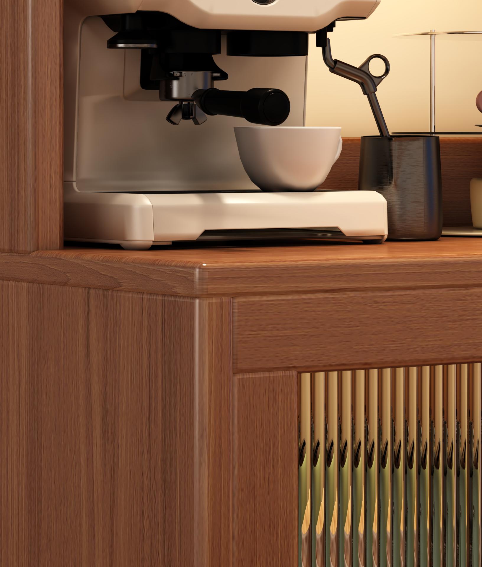 Small-sized wall-mounted sideboard