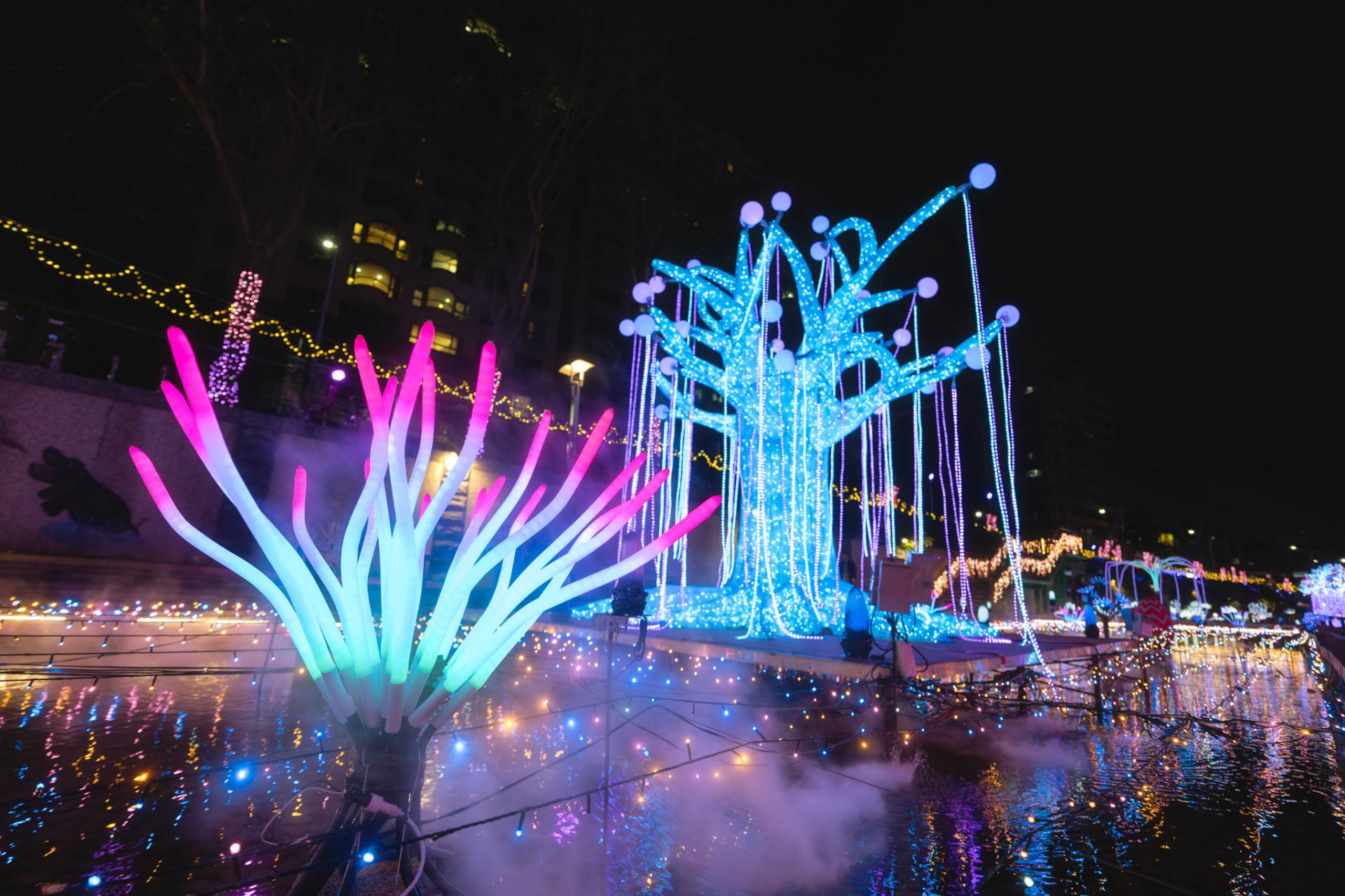 2026 Zhonggang Canal Projection Mapping — Starlight Galaxy