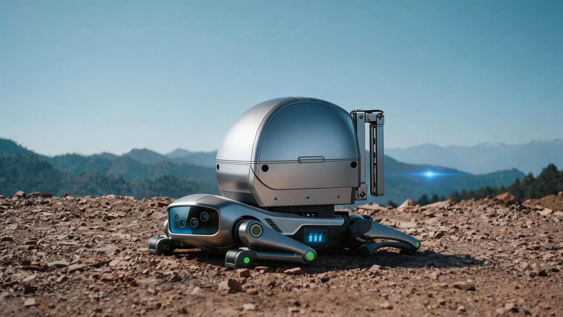 Geological Mapping and Sampling Quadruped Robot