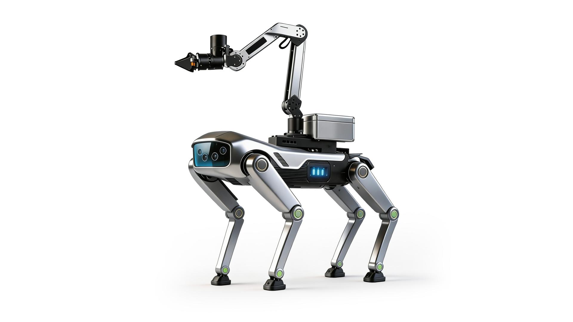 Geological Mapping and Sampling Quadruped Robot