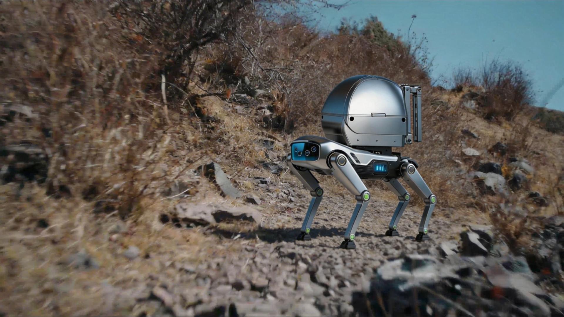 Geological Mapping and Sampling Quadruped Robot