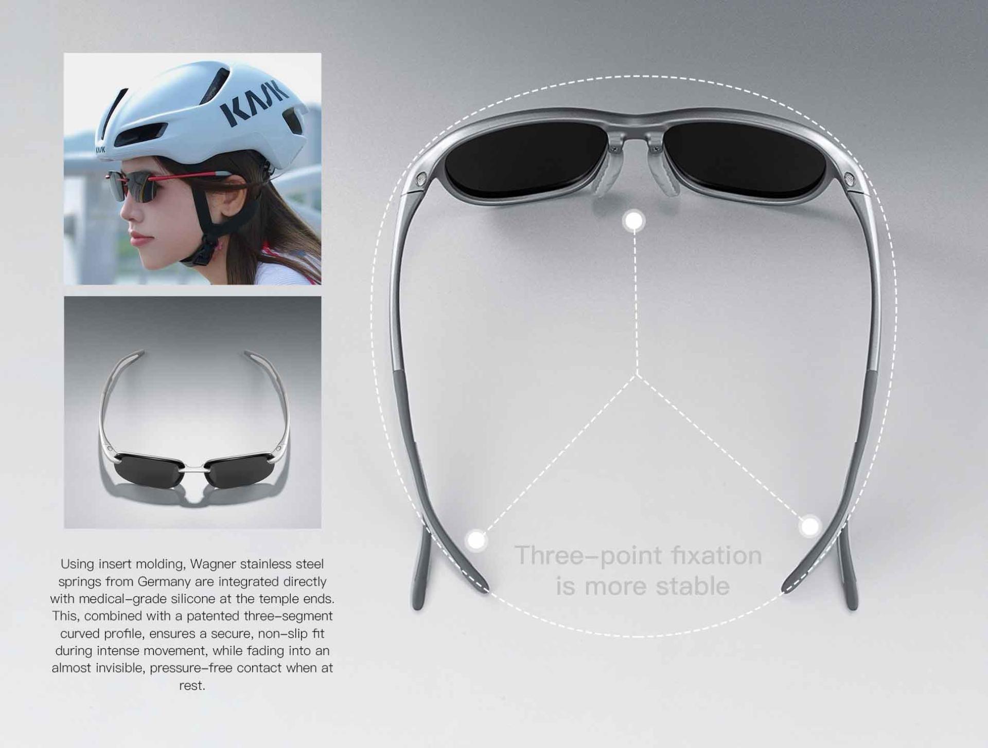 SEROVA (Reshape)  Light Sports Sunglasses