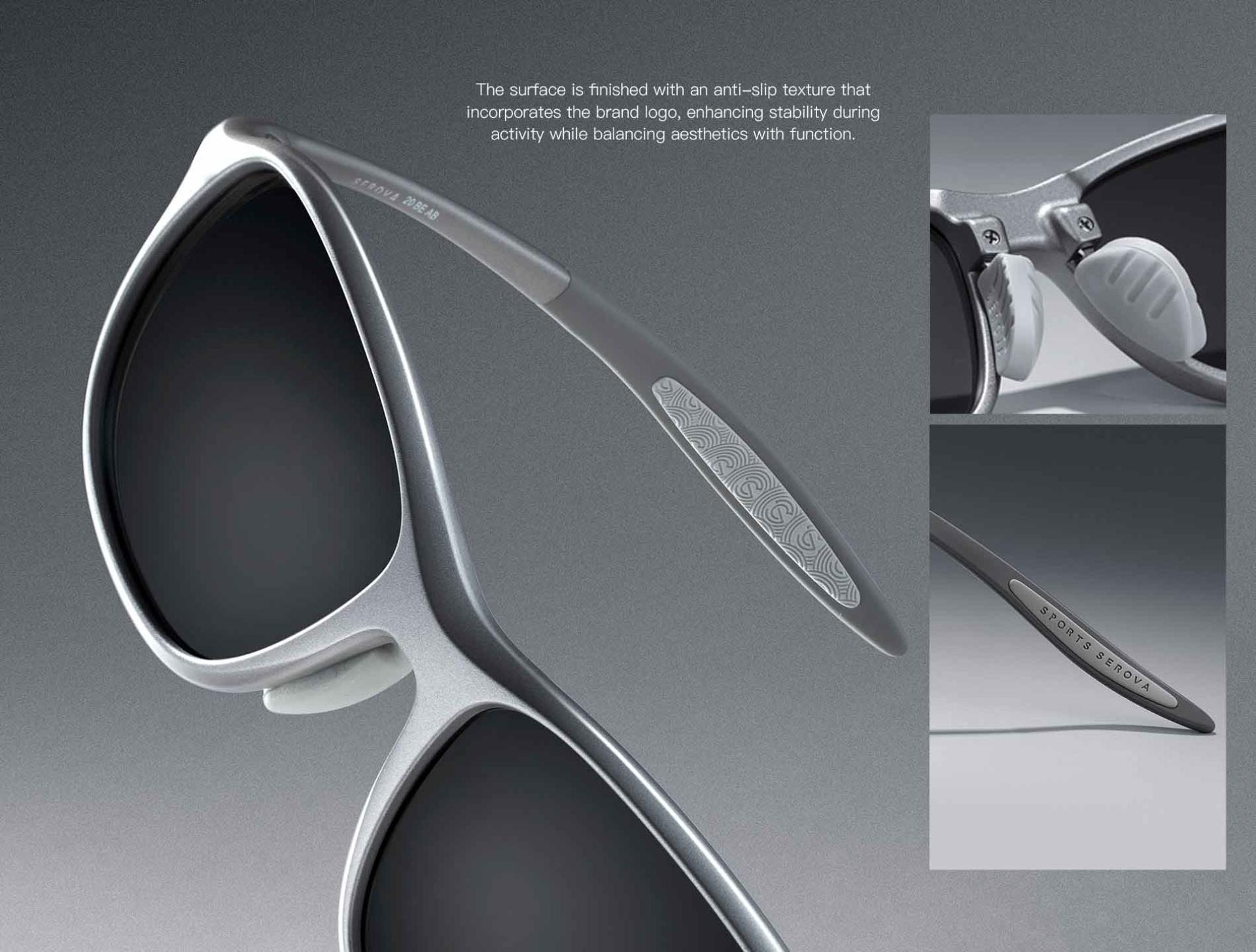 SEROVA (Reshape)  Light Sports Sunglasses