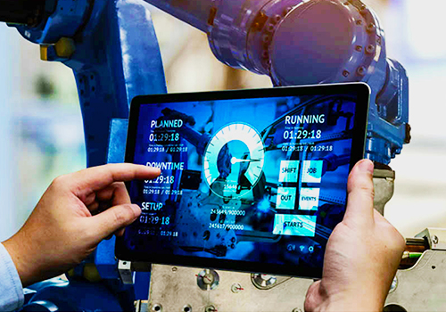 Autonomous Mobile Robot Scissor lift and Robot Arm