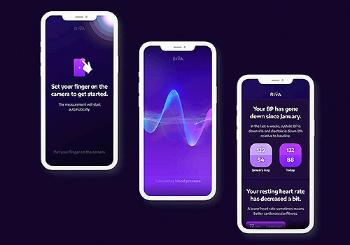 Blood Pressure Monitor using iPhone camera