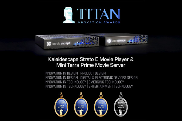 Kaleidescape Has Been Honored with TITAN Innovation Awards 